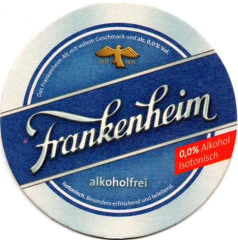 düsseldorf d-nw franken rund 2a (215-alkoholfrei-r sticker)